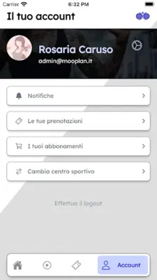 MooPlan - App Prenotazioni android App screenshot 2